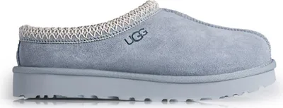 Produktbild von UGG Tasman Hausschuhe für Damen, gefertigt aus echtem Veloursleder, Farbton Blau