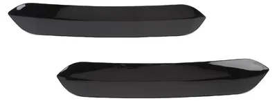 Image de 1 paire d'ailerons arrière résistants aux intempéries pour VII MK7 7.5 R GTD 2012-2020, noir