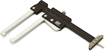 Immagine prodotto di Calibro a corsoio, campo di misura 60x0.01 mm, strumento micrometrico di misurazione dello spessore disco freno e battistrada pneumatico ad alta precisione, per uso professionale e fai da te