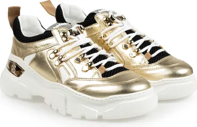 Obrázok produktu pre Baldinini Sneaker - 098042XLAGT - Gold- Veľkosť: 39(EU)