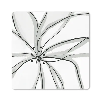 Produktbild von MuchoWow® Mauspad Mousepad Blumen - Abstrakt - Design 30x30 cm - Mousepads - Maus Mat - Pad - Mausunterlage - Gaming