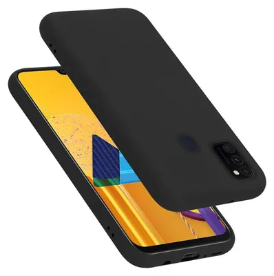Image de Cadorabo Housse pour Samsung Galaxy M21 / M30s Housse en noir Housse pour portable Case Cover TPU Etui