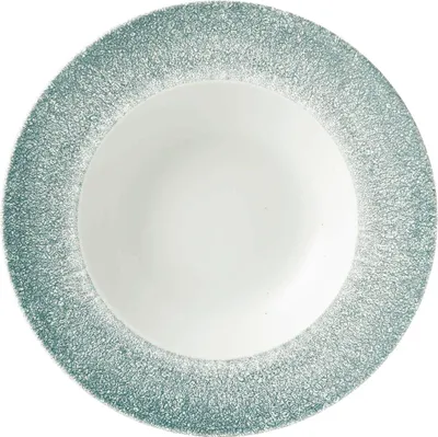 Produktbild von CHURCHILL Raku Topaz Blue Teller tief, Fahne, ø: 280 mm
