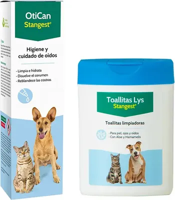 Obrázok produktu pre Balenie Uší Otican + Utierky 40 Kusov