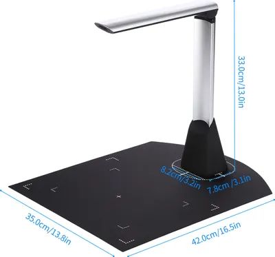 Obrázok produktu pre BK34 Skener dokumentov 5-megapixelová HD kamera veľkosti A4 s LED svetlom Výučbový softvér pre učiteľov v triede Online vyučovanie Vzdelávanie na diaľku