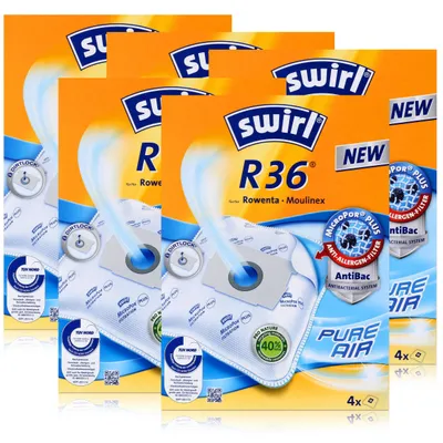 Produktbild von 5 x Swirl R 36 MP Plus AirSpace Staubsaugerbeutel Staubbeutel Microvlies