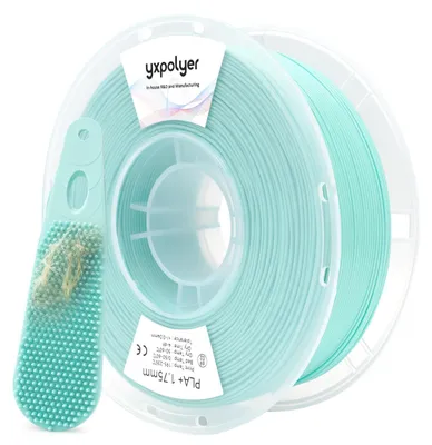 PLA+ 3D-Druck-Filament 1,75 mm 1 kg, Mintgrün