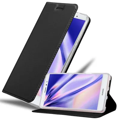 Immagine prodotto di Cadorabo custodia per cellulare per Huawei MATE S Custodia protettiva in nero Cover Etui Book Case Booklet