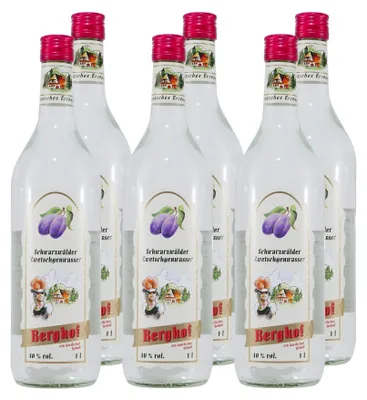 Produktbild von Berghof Zwetschgenwasser (6 x 1,0L)