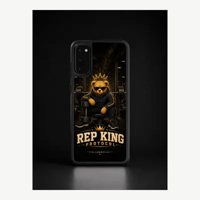 Productafbeelding van Samsung S20 hoesje, telefoonhoesje, beschermhoesje, case met fitnessmotief – LUNØIR ©