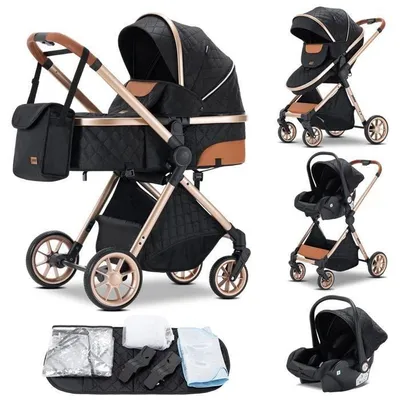 Immagine prodotto di Passeggino trio 3 in 1 con navicella e seggiolino auto