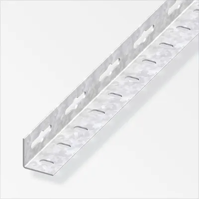 Produktbild von alfer Winkel 2.5 m, 23.5 x 23.5 mm Stahl verzinkt