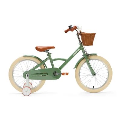 Produktbild von Generation Classic 18 Zoll Grün – Kinderfahrrad mit Korb