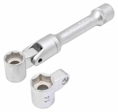 Immagine prodotto di Chiave speciale controsupporto per motori VW VAG raccordi filettati ammortizzatori, 13–14 mm, attacco 3/8"