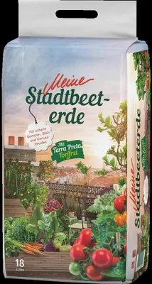 Produktbild von Meine Stadtbeeterde 18 L Blumenerde mit Terra Preta