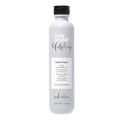 Produktbild von Milk_shake Liquid Styler, Haarcreme, 250 ml, Alle Haare, Formen, UV filter, Integrity 41 (hydroglycolic sunflower seed extract, rich in antioxidant polyphenols),..., Dose the necessary quantity and apply to clean, damp hair. Proceed with styling. Can be used after...
