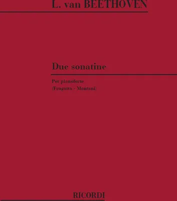 Produktbild von L.V. Beethoven 2 Sonatine Piano