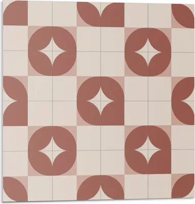 Produktbild von Geometrisches Muster Mit Kreisen – Selbstklebend – Wandverkleidung – Wandpaneel – Wanddeko – Dekorative Wandpaneele – 3D Wandpaneele – Wandgestaltung selbstklebend – 4 Stück 50 x 50 cm