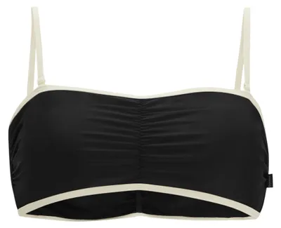 Productafbeelding van Regatta - "Kyra" bikini top voor dames, bandeau model RG13177 (maat 40 DE) (zwart)