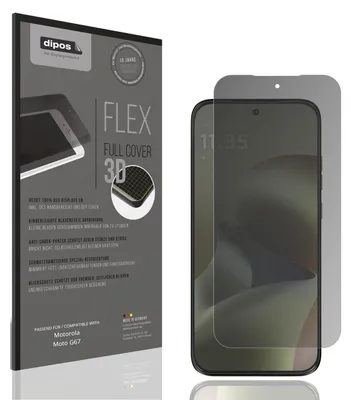Image de Full Cover Privacy Film pour Motorola Moto G67 Film de protection visuelle ecrán