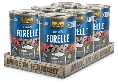 Image de BELCANDO Baseline Forelle 6x 400g