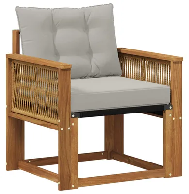 Produktbild von vidaXL Outdoor-Sofa Massivholz Akazie Natur