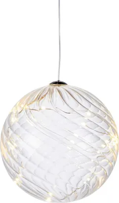 Produktbild von Sirius Home Wave Ball Light Decoration Figure geeignet für Verwendung in Innen 20lámpara (S) LED transparent – Dekorative Beleuchtung (20 Lampe (S), LED, gelb, light Decoration Figure, transparent, Glas)