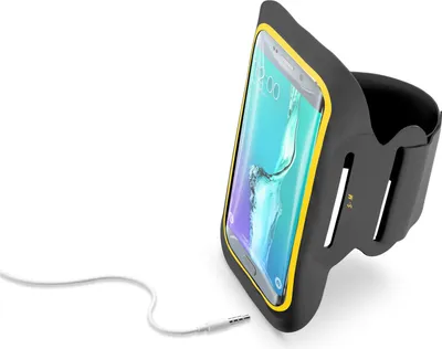 Produktbild von Cellularline Armband Fitness - Universal, Holster, Universal, 14 cm (5.5"), Schwarz