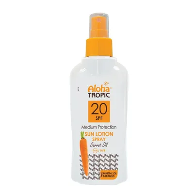 Produktbild von Aloha Tropic Karottenlotion mit mittlerem Schutz, LSF 20