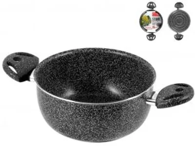 Immagine prodotto di HOMe Casseruola 2 Manici Antiaderente 'Stone' Cm24