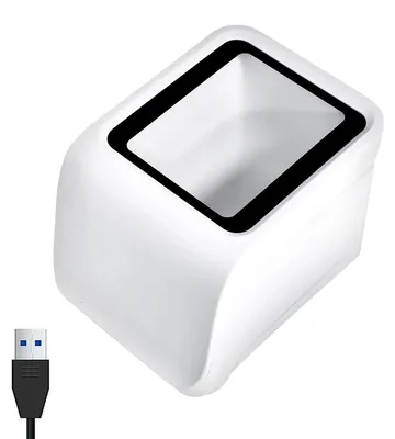 Desktop-Barcode-Scanner, QR, USB, Auto-Sensor, für Supermarkt