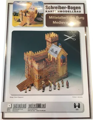 Produktbild von Schreiber-Bogen Kartonmodellbau Mittelalterliche Burg