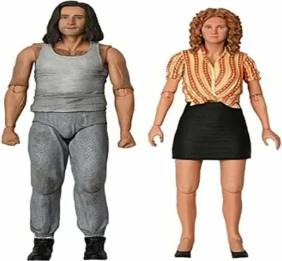 Immagine prodotto di NECA Teenage Mutant Ninja Turtles April O'Neil e Casey Jones - Figure d'azione in confezione doppia 18 cm NECA54225