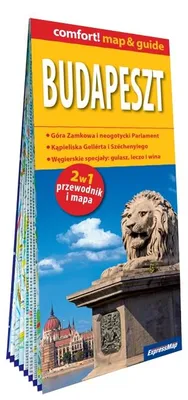 Zdjęcie produktu dla Budapeszt laminowany map&guide 2w1 przewodnik i mapa