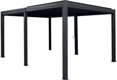 Produktbild von osoltus Bioclimatic Lamellen-Pavillon Pergola Lamellendach 4 x 3 m