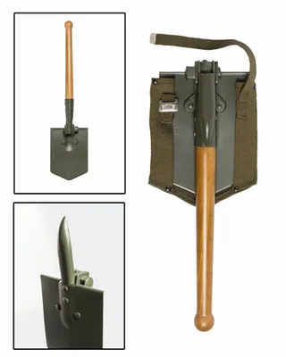 Zdjęcie produktu dla Szpadel składany MIL-TEC Bundeswehr model import BW z torbą