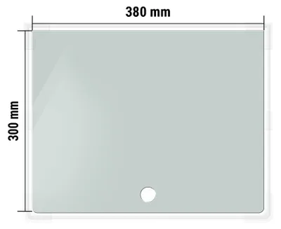Produktbild von Dennerle Abdeckscheibe Scaper's Tank 35 L 380 x 300