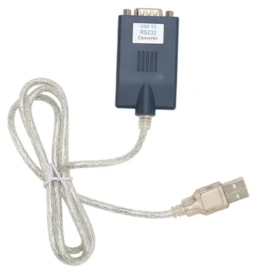 Obrázok produktu pre Adaptér USB 2.0 na RS232 – Plug and Play, široká kompatibilita, jednoduché pripojenie, prevodník USB na RS232 pre notebooky, fotoaparáty a telefóny