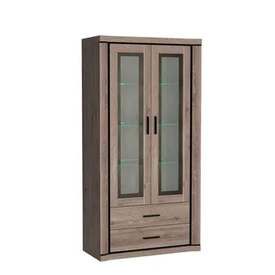 Produktbild von AIRA zweitürige Vitrine – Trüffeleiche
