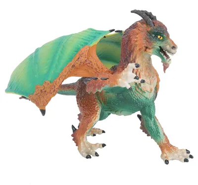 Image de Collection de figurines de dragons hyperréalistes, jouets éducatifs pour enfants. Wild