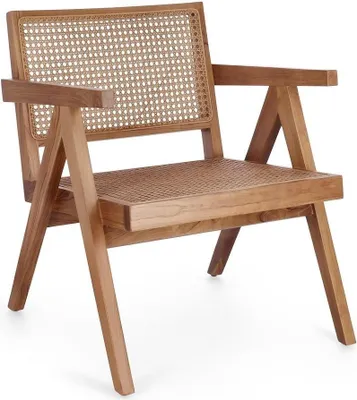 Produktbild von Sessel Galia 61 x 68,5 x 74 cm Teak Rattan Natur