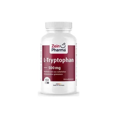 Image de Zein Pharma L-Tryptophane, 500 mg, 180 gélules 13811