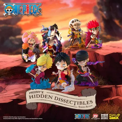 Image de One Piece : Freeny's Hidden Dissectibles Wano 4 pouces Vinyl Figure Blind Box Display (6)