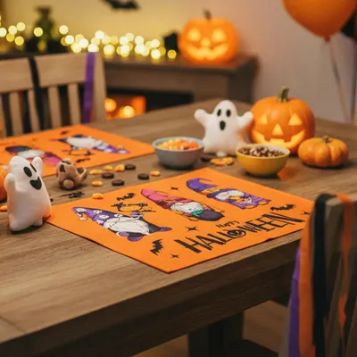 Image de Décoration d'Halloween - Sous-plat - Elfe - 46 x 32,5 cm