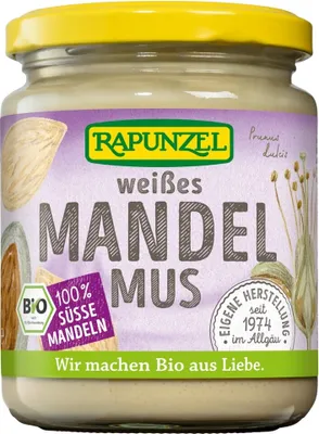 Zdjęcie produktu dla Rapunzel 130500, Masło orzechowe, Migdał, 250 g, Orzechy, Niemcy, 671 kcal