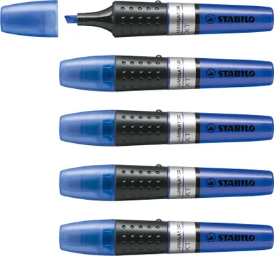 Produktbild von STABILO Textmarker - LUMINATOR - 5er Pack - roayalblau