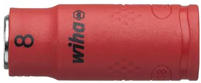 Produktbild von Steckschlüsseleinsatz 6-kant 1/4" 8mm VDE Wiha | 4010995430931