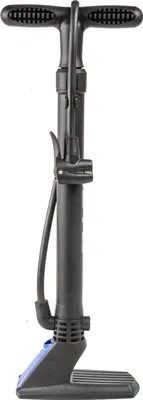 Produktbild von Beto Standpumpe mit Manometer, Handpumpe, in Schwarz