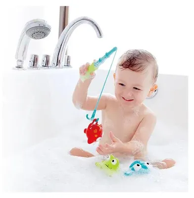 Produktbild von Hape E0214, Bad-Spieleset, Junge/Mädchen, 2 Jahr(e), Mehrfarbig