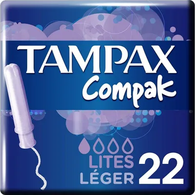 Produktbild von Tampax Compak Lite 24 Stücke
